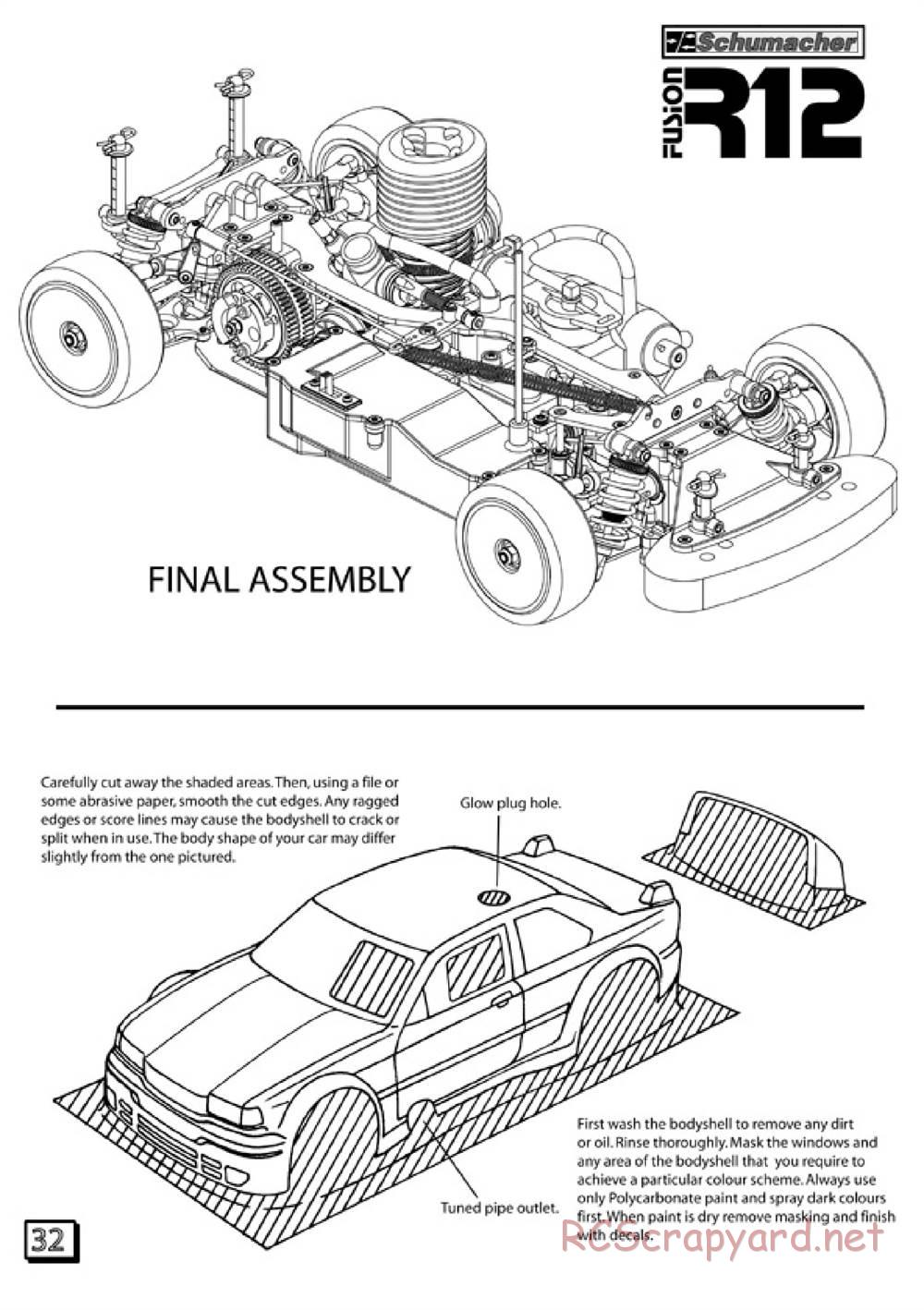 Schumacher - Fusion R12 - Manual - Page 33