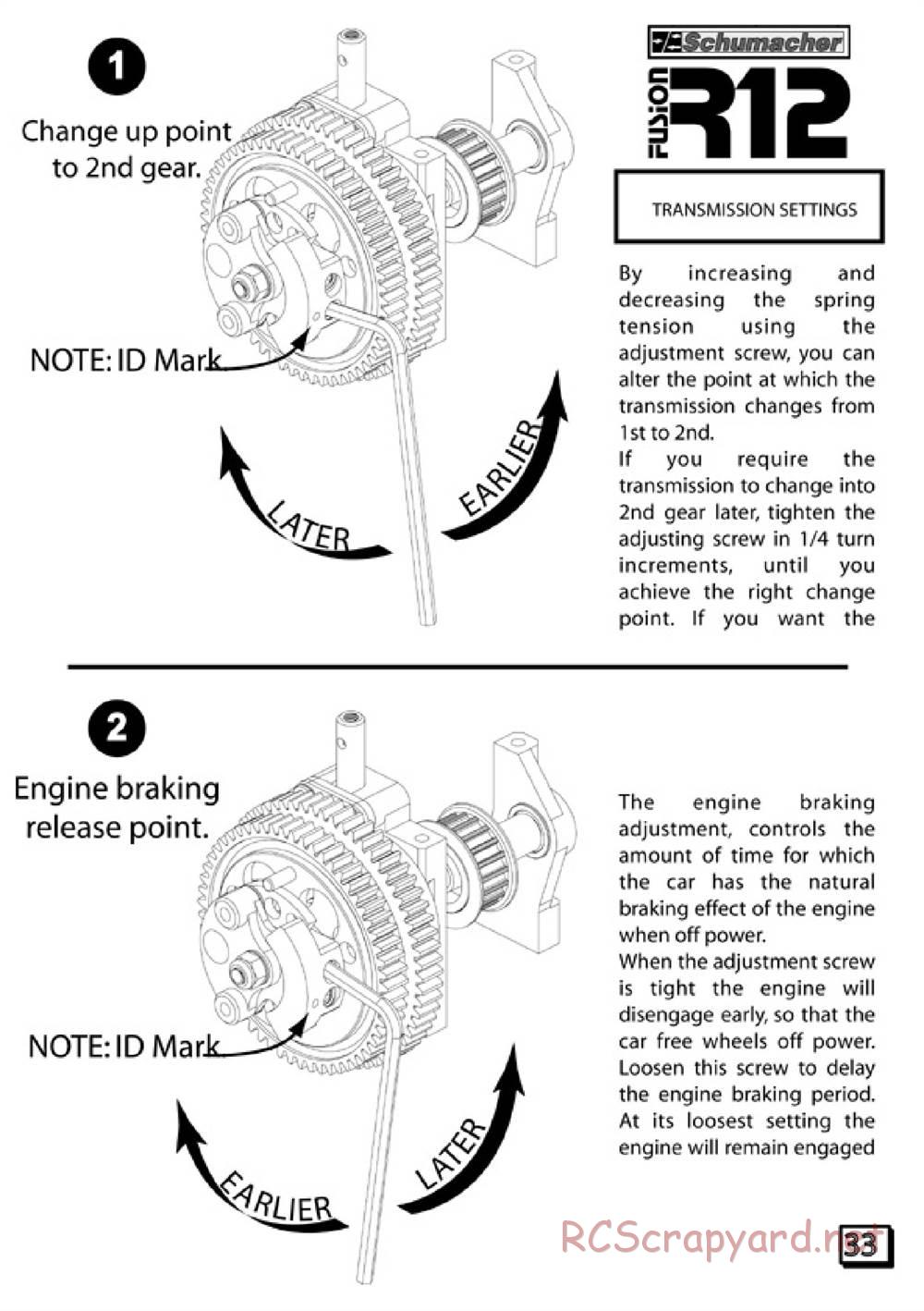 Schumacher - Fusion R12 - Manual - Page 34