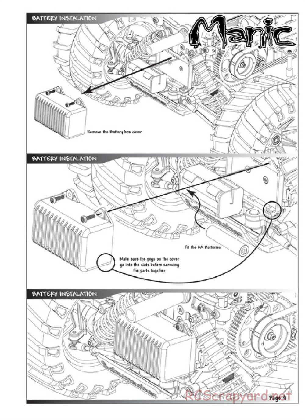 Schumacher - Manic - Manual - Page 14