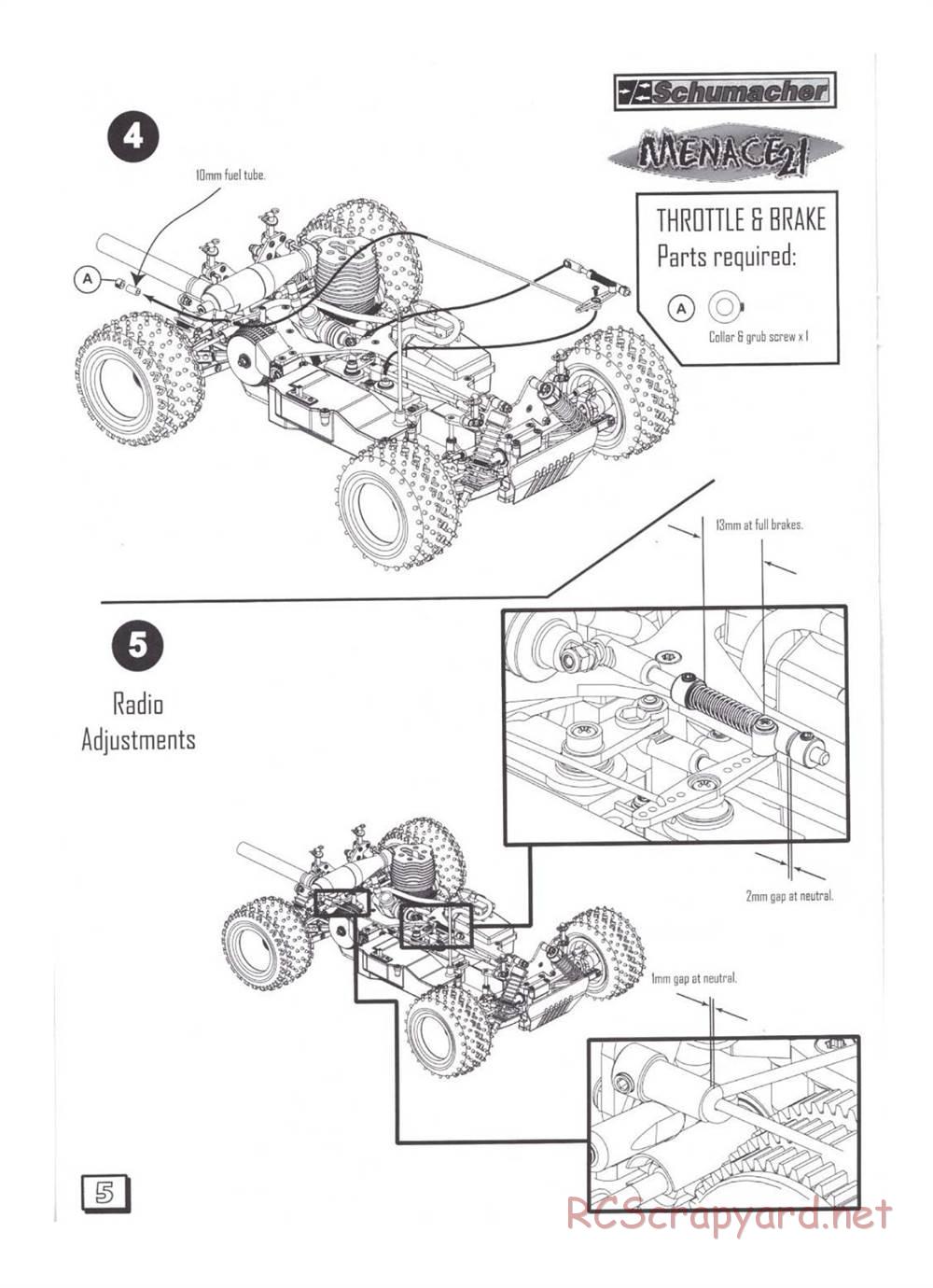 Schumacher - Menace 21 - Manual - Page 7