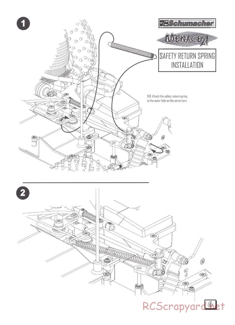 Schumacher - Menace 21 - Manual - Page 8