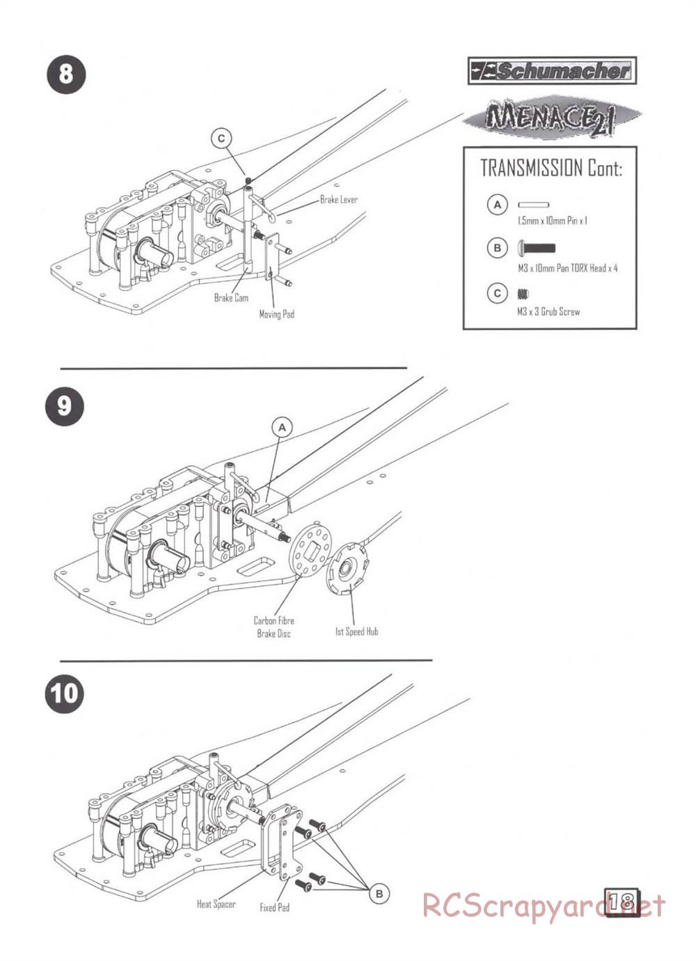 Schumacher - Menace 21 - Manual - Page 20