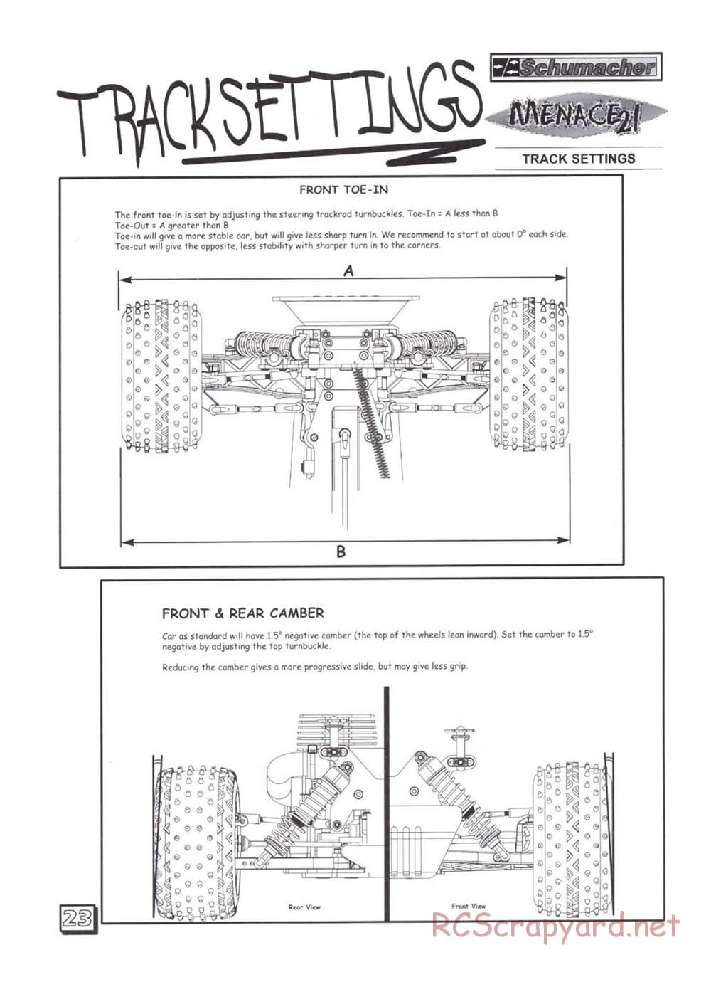 Schumacher - Menace 21 - Manual - Page 25