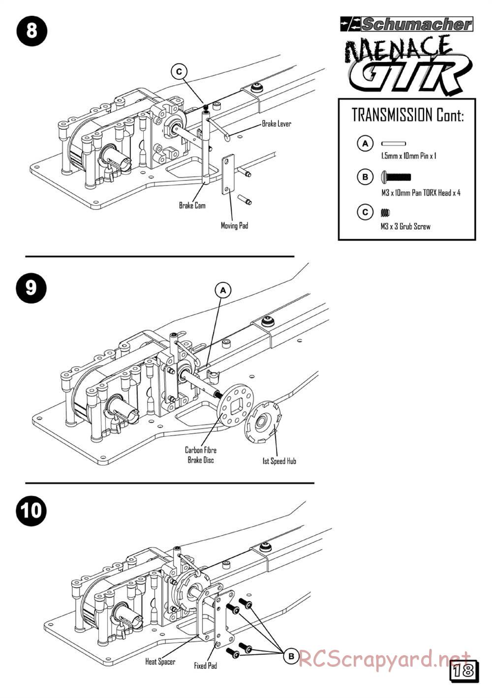 Schumacher - Menace GTR - Manual - Page 20