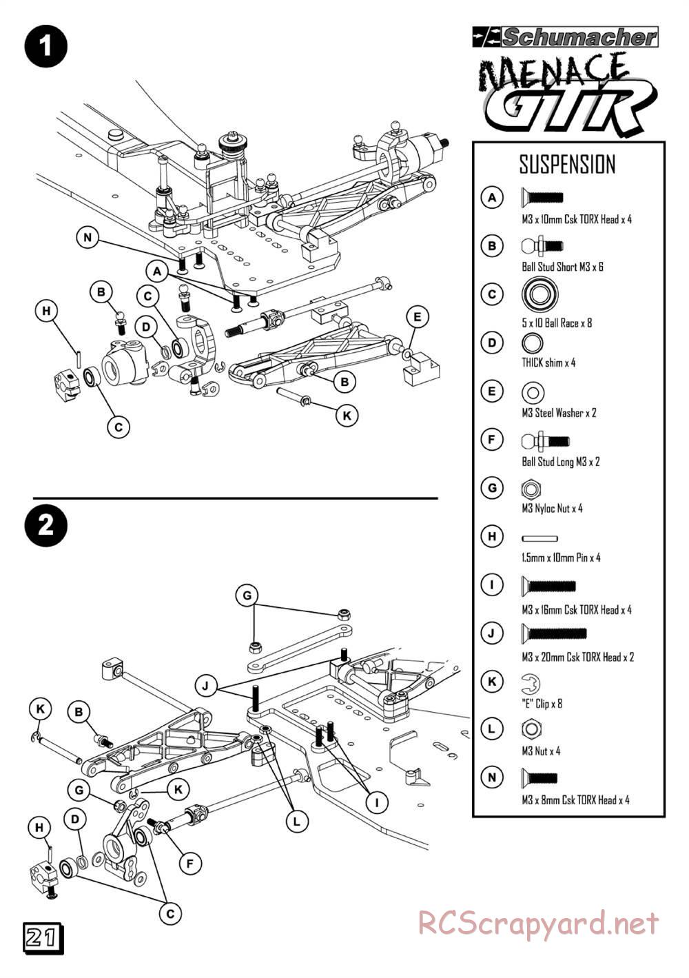 Schumacher - Menace GTR - Manual - Page 23