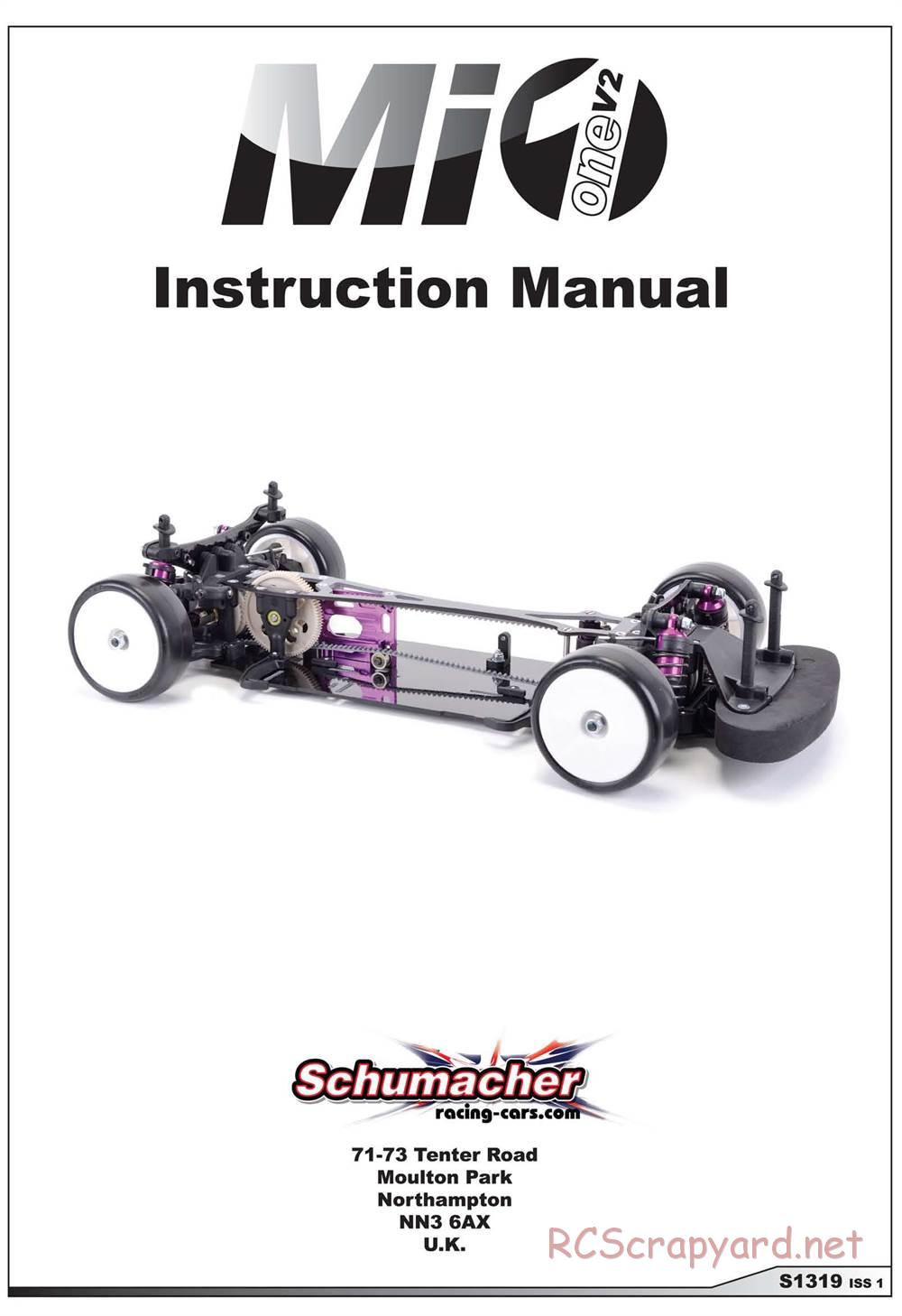 Schumacher - Mi1v2 - Manual - Page 1