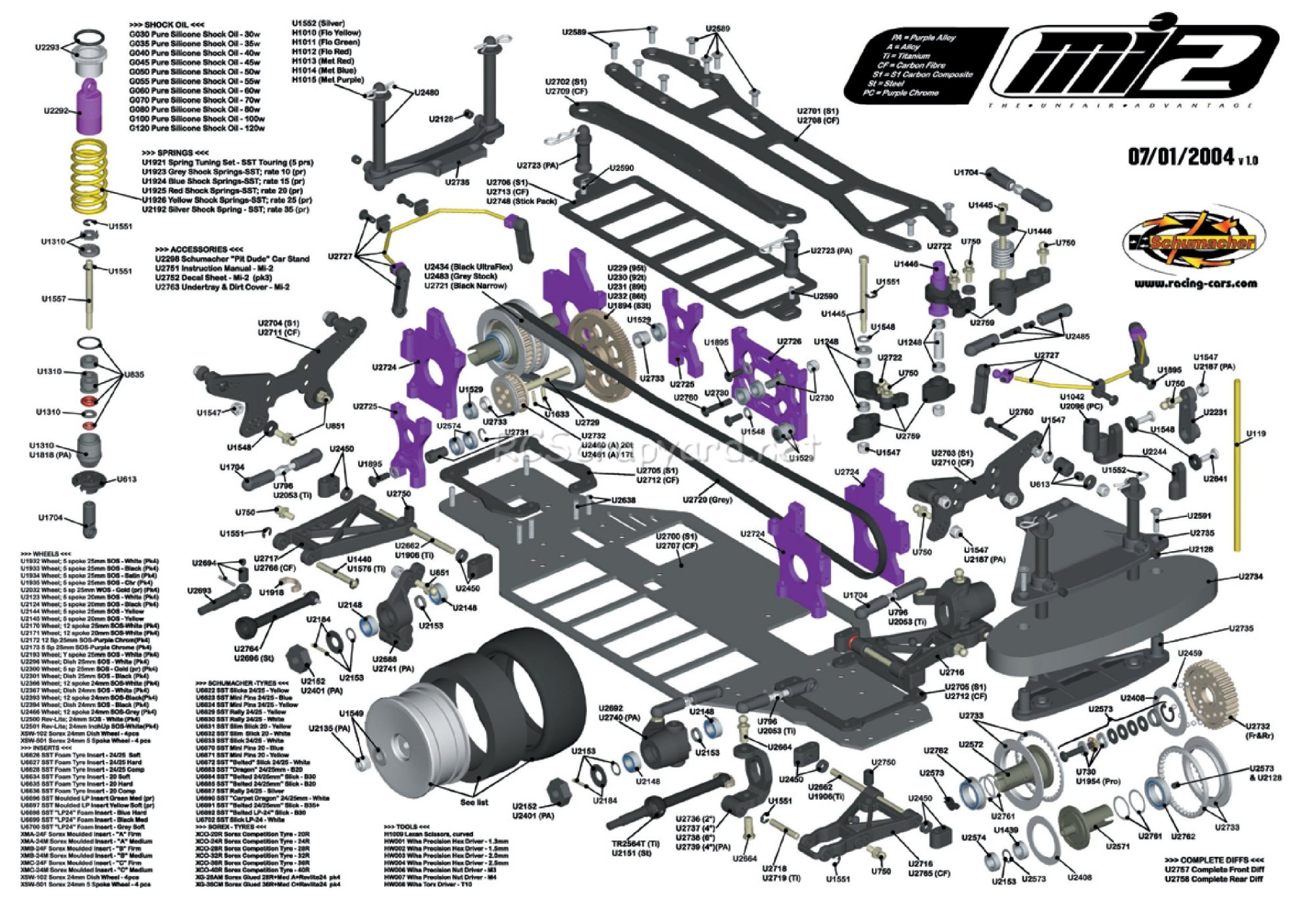 Schumacher - Mi2 - Exploded View - Page 1