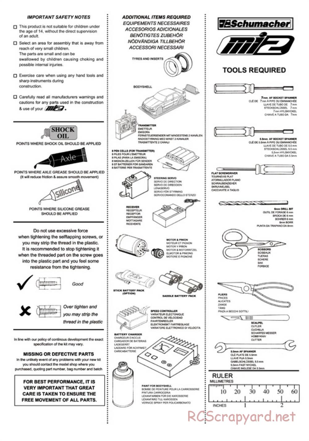 Schumacher - Mi2 - Manual - Page 2