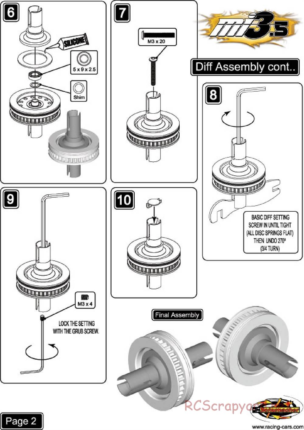 Schumacher - Mi3.5 - Manual - Page 3