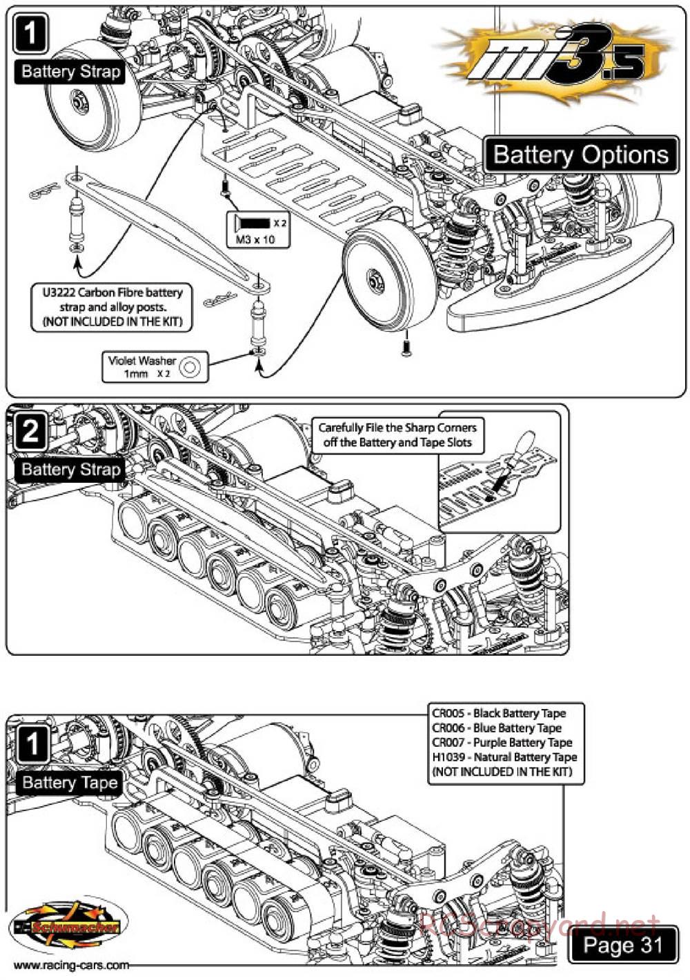Schumacher - Mi3.5 - Manual - Page 32
