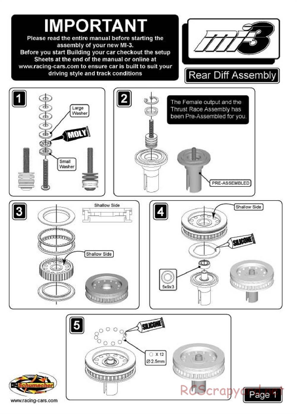 Schumacher - Mi3 - Manual - Page 3