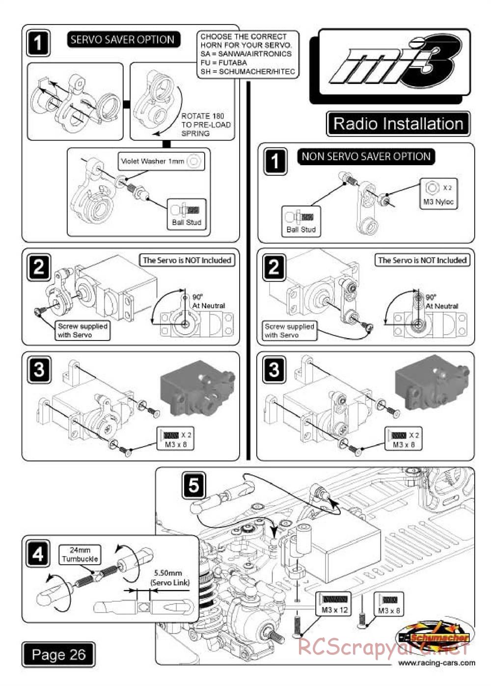 Schumacher - Mi3 - Manual - Page 28