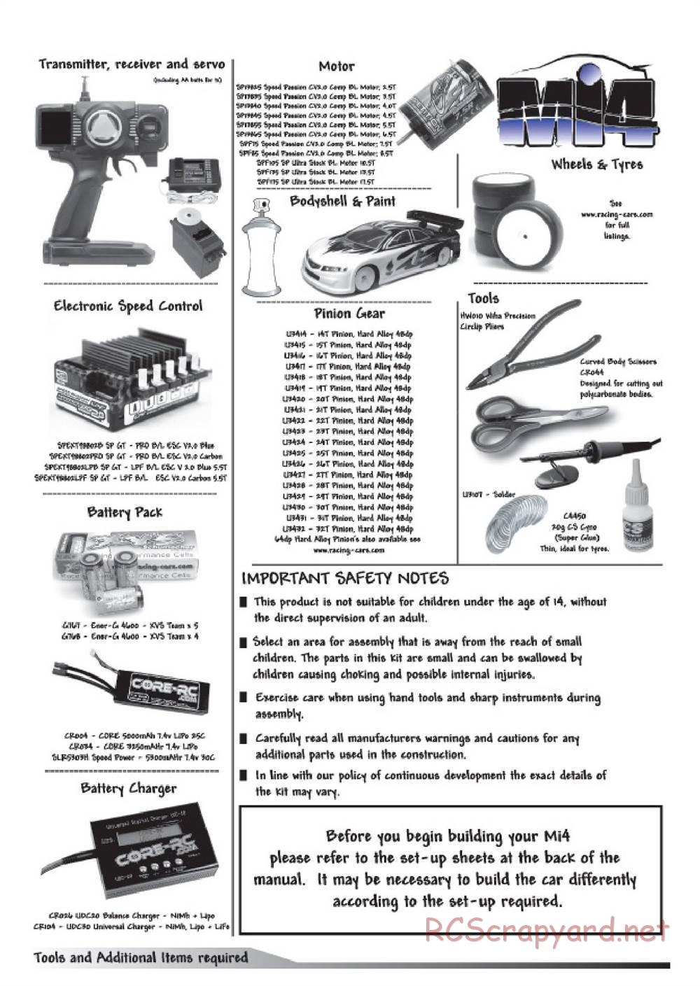 Schumacher - Mi4 - Manual - Page 2