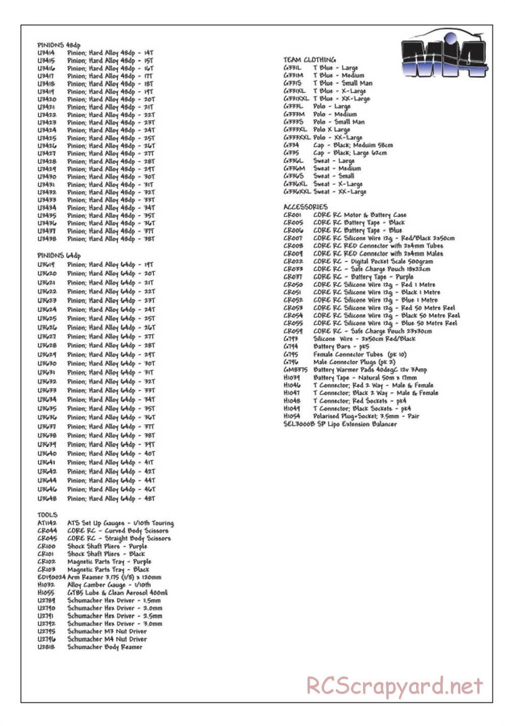 Schumacher - Mi4 - Manual - Page 37