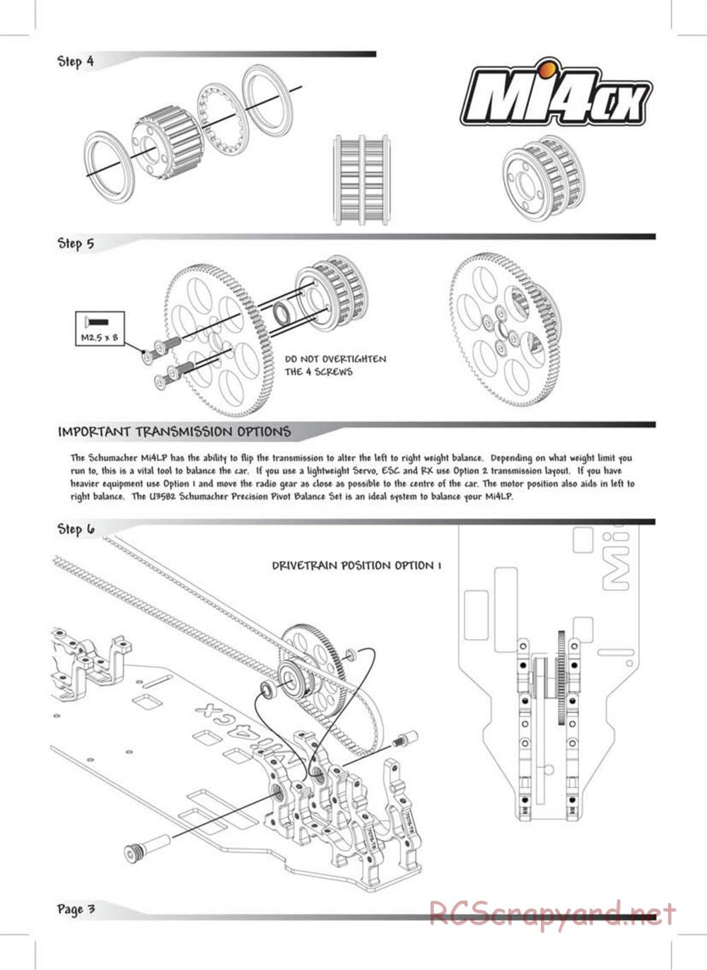 Schumacher - Mi4CX - Manual - Page 4