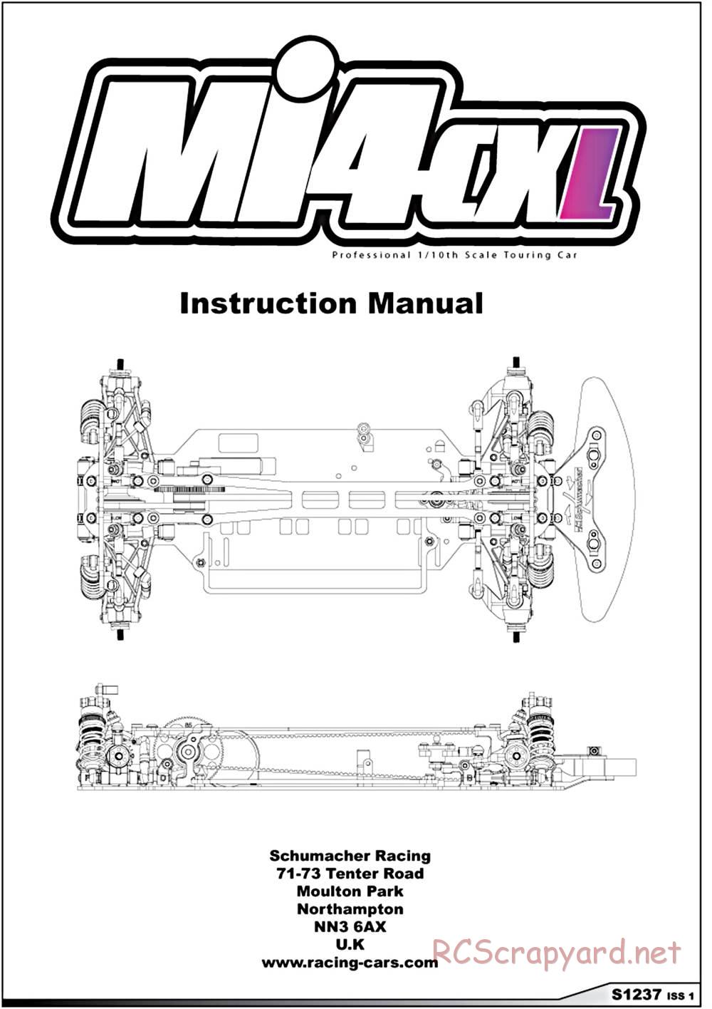 Schumacher - Mi4CXL - Manual - Page 1