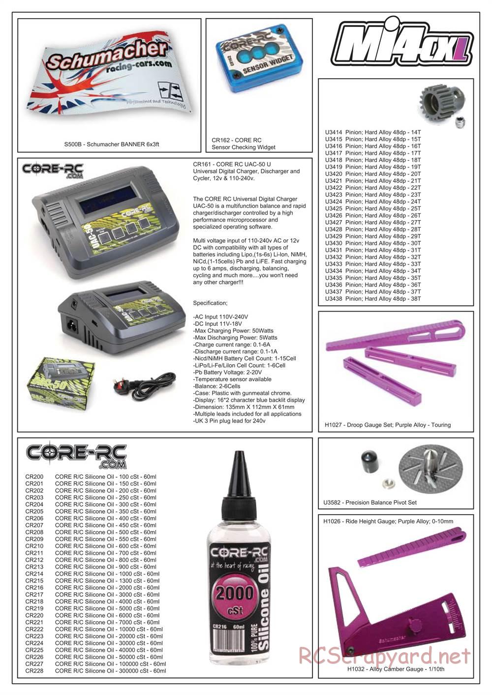 Schumacher - Mi4CXL - Manual - Page 38