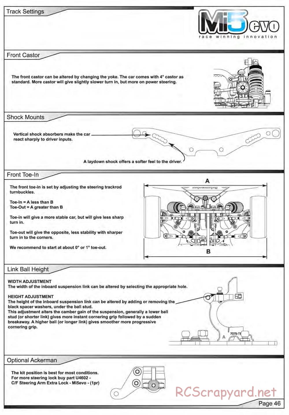 Schumacher - Mi5 Evo - Manual - Page 47