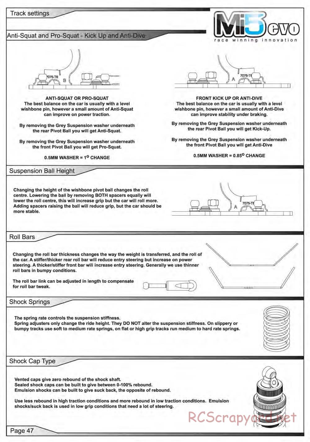 Schumacher - Mi5 Evo - Manual - Page 48