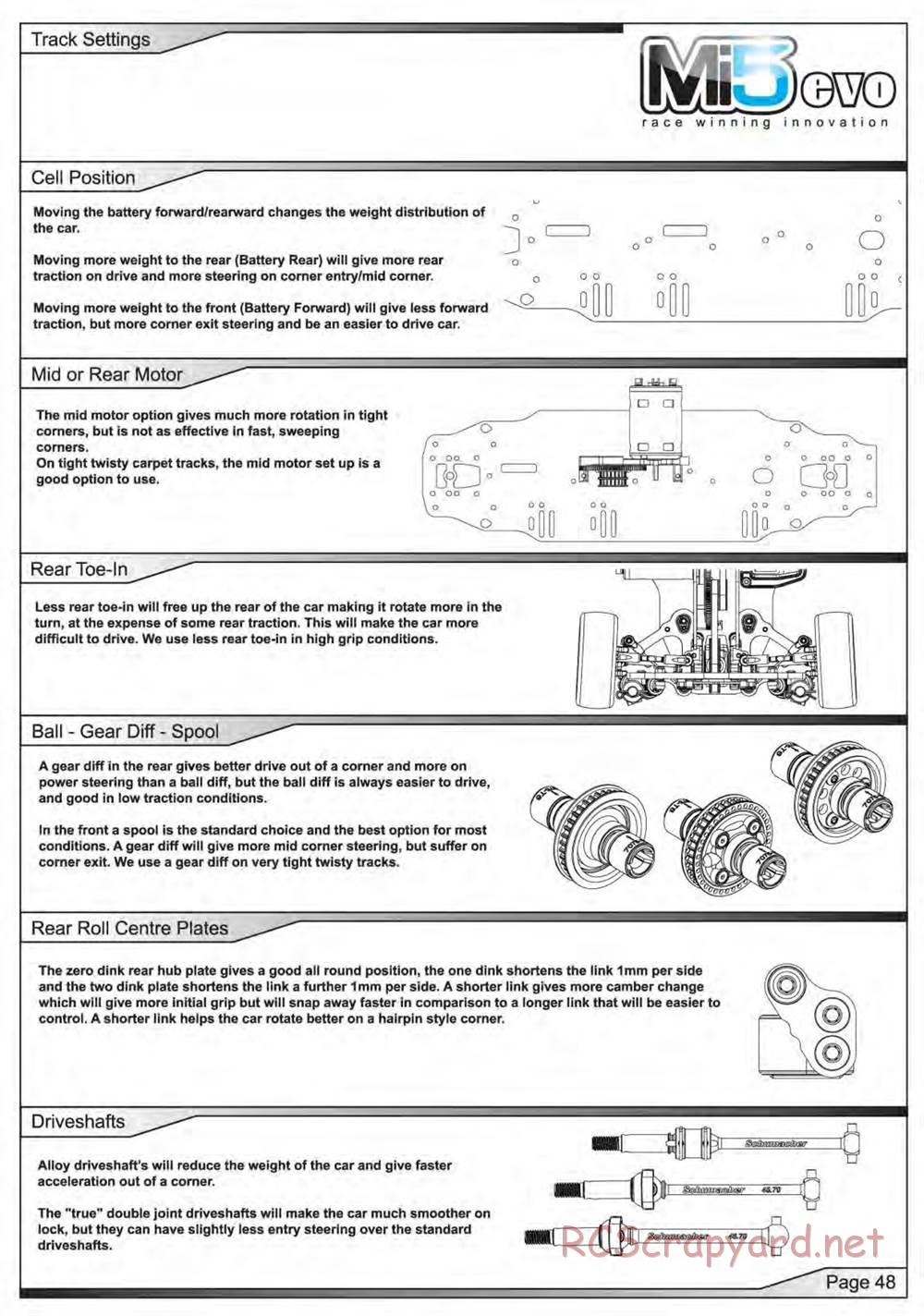 Schumacher - Mi5 Evo - Manual - Page 49