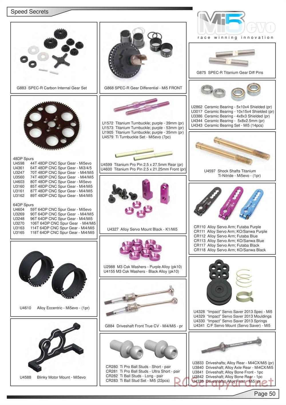 Schumacher - Mi5 Evo - Manual - Page 51