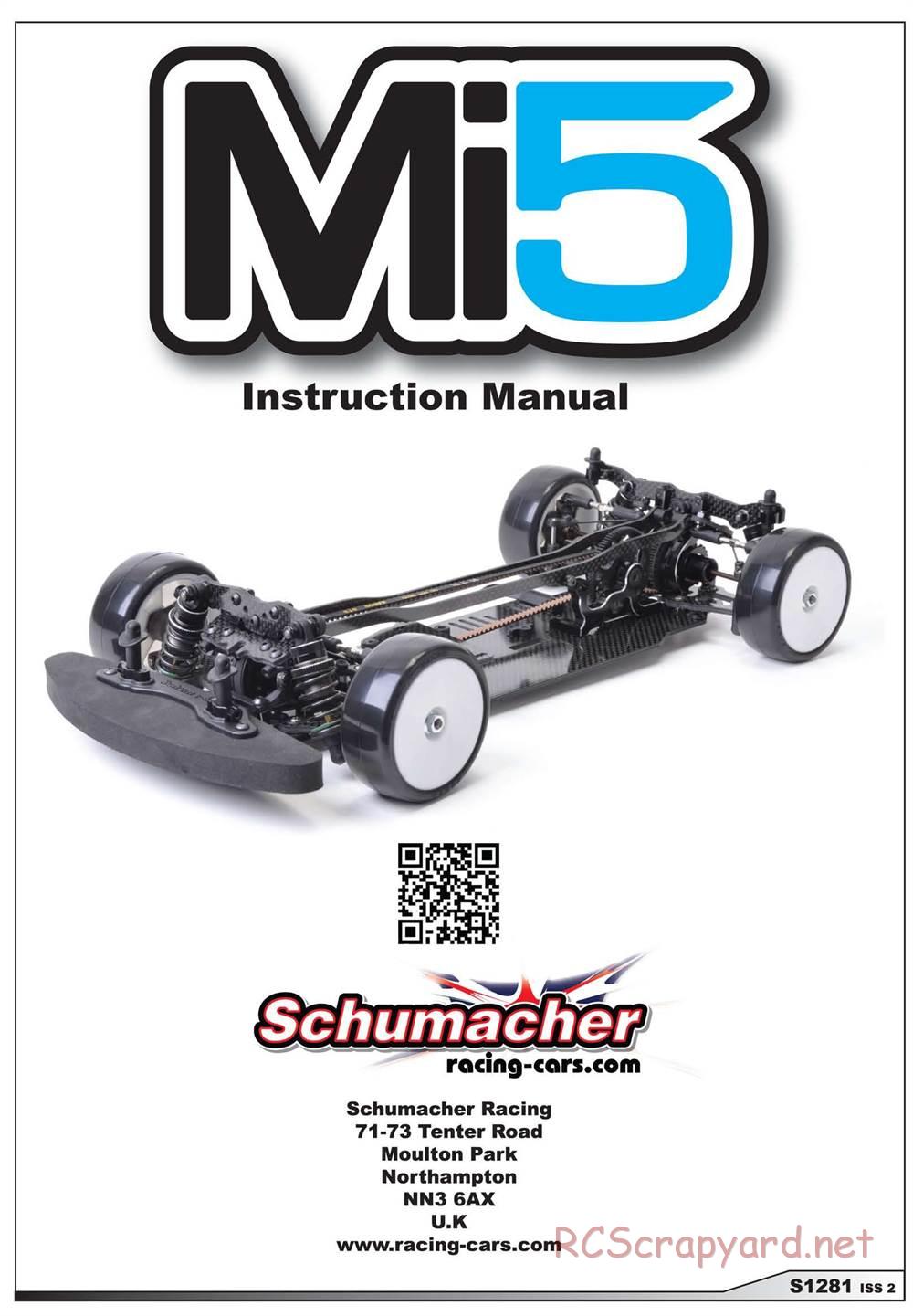 Schumacher - Mi5 - Manual - Page 1