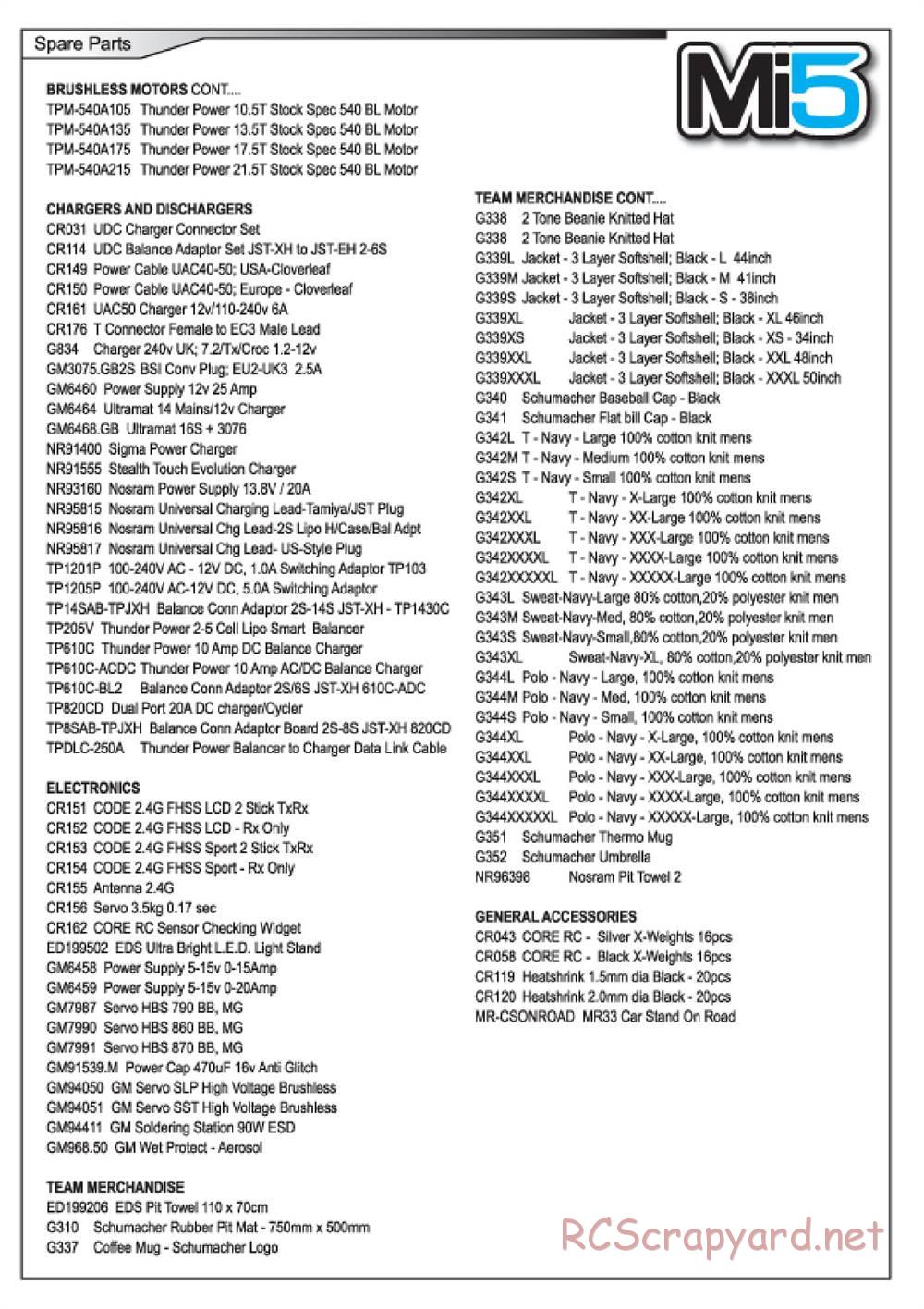 Schumacher - Mi5 - Manual - Page 31