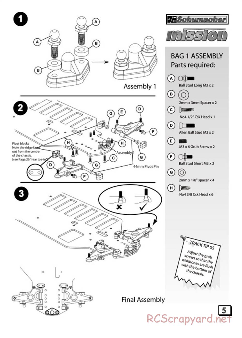 Schumacher - Mission - Manual - Page 6