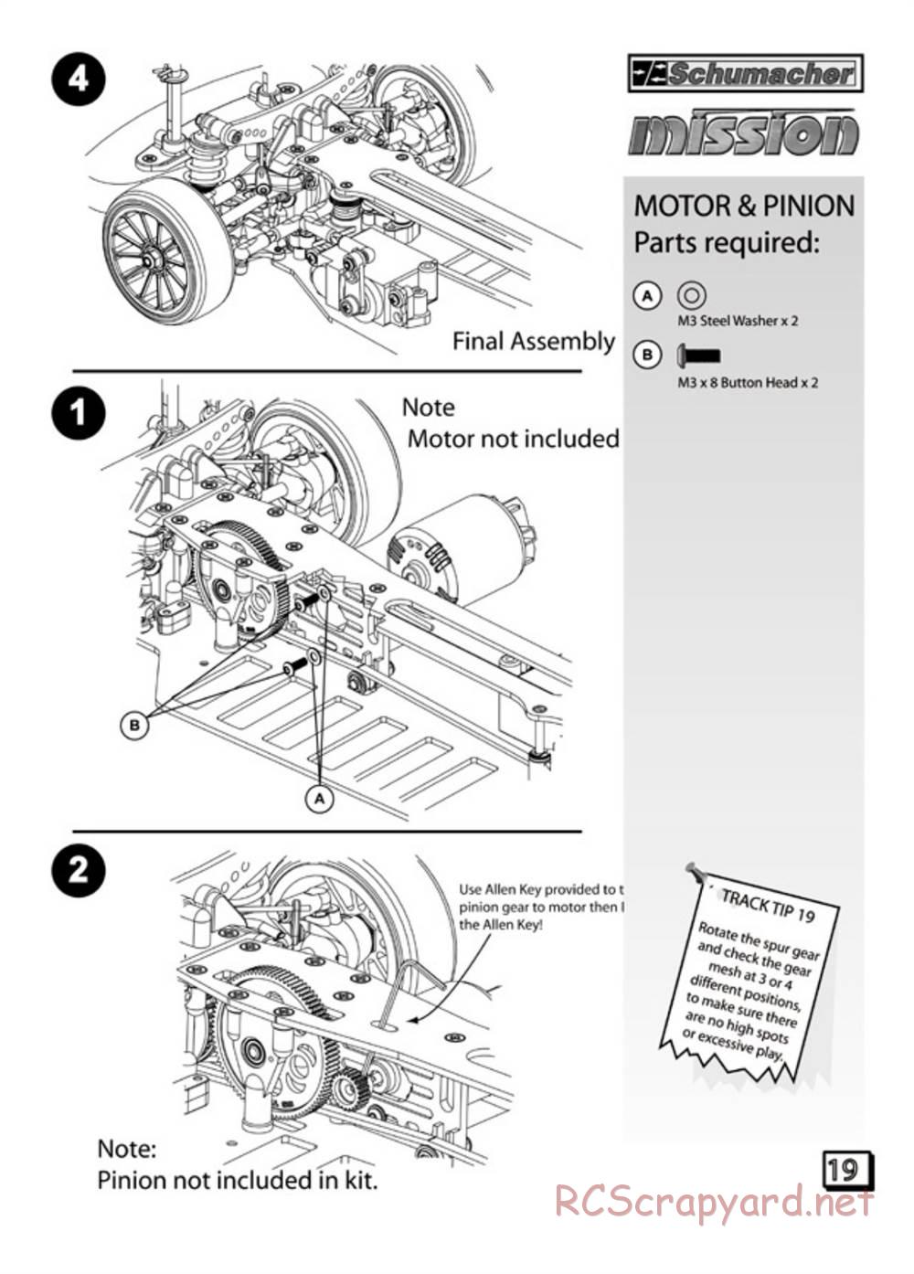 Schumacher - Mission - Manual - Page 20