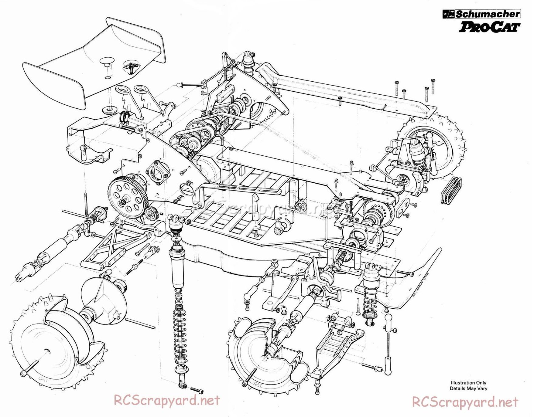 Schumacher - ProCat - Exploded View