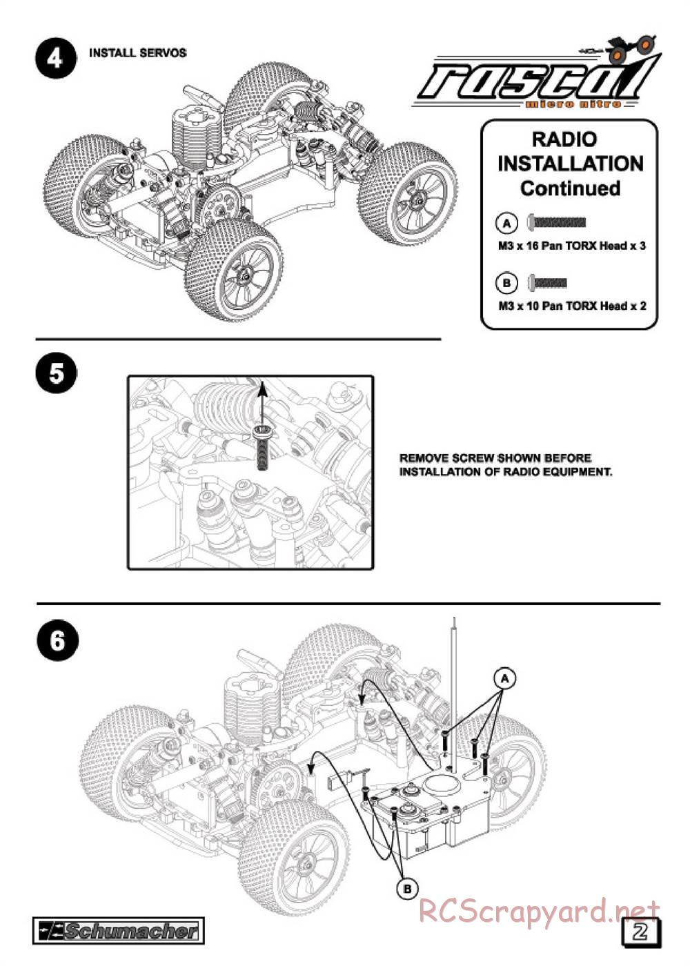Schumacher - Rascal 2 - Manual - Page 4