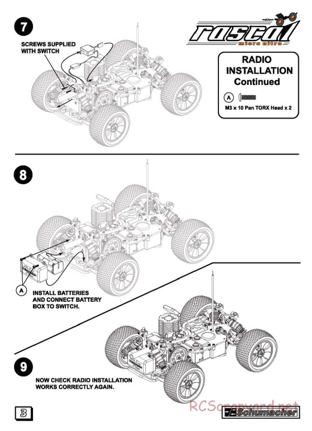 Schumacher - Rascal 2 - Manual - Page 5