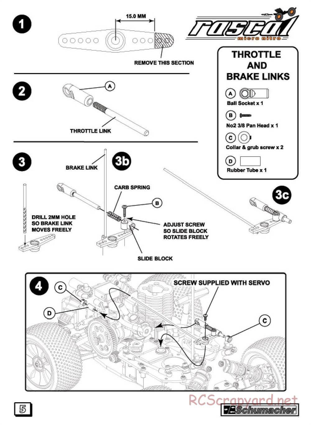 Schumacher - Rascal 2 - Manual - Page 7