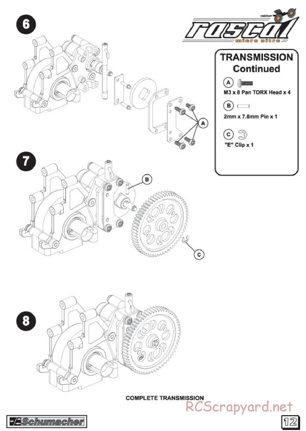 Schumacher - Rascal 2 - Manual - Page 14