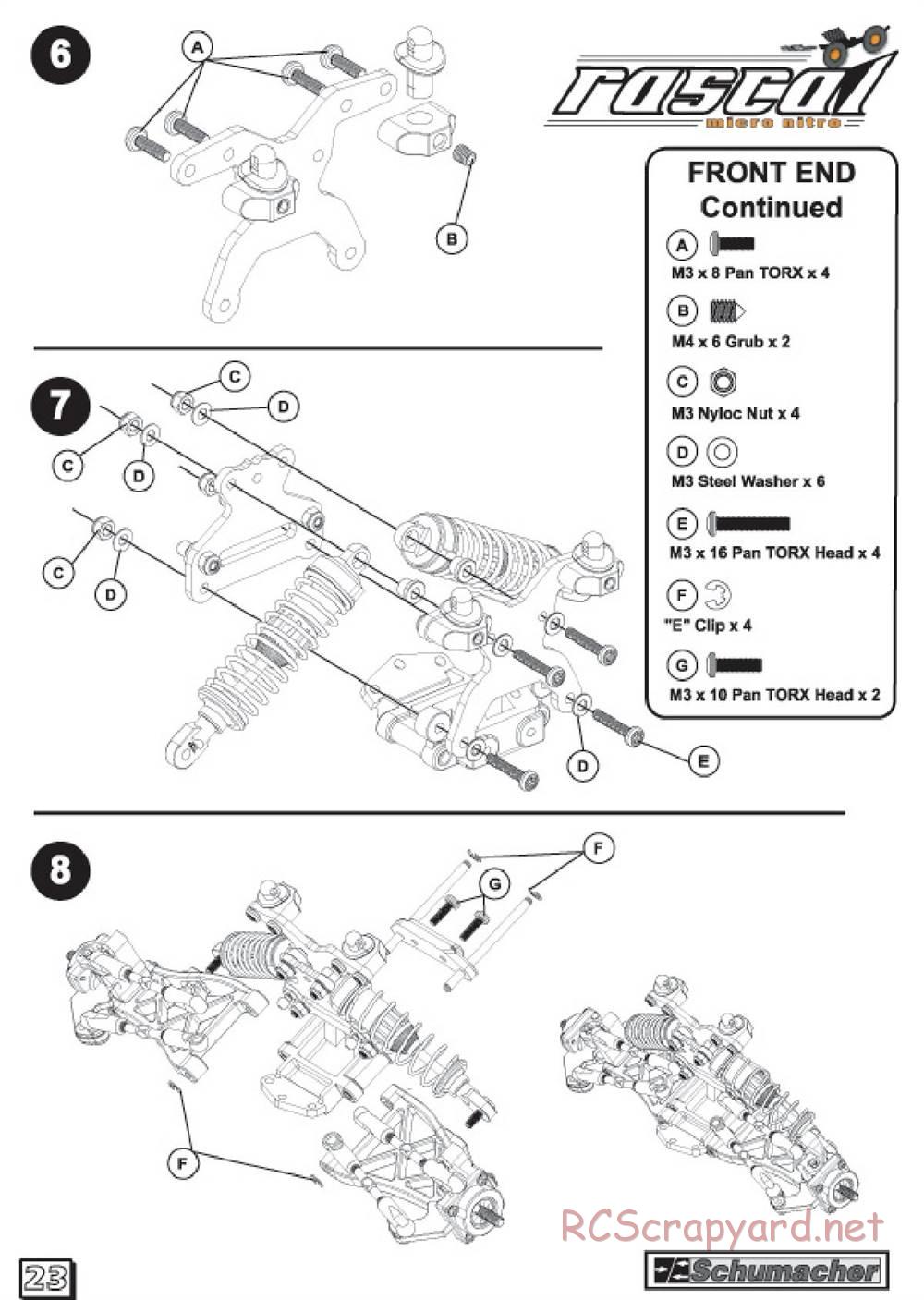 Schumacher - Rascal 2 - Manual - Page 25