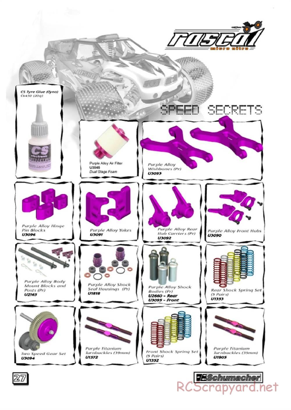 Schumacher - Rascal 2 - Manual - Page 29