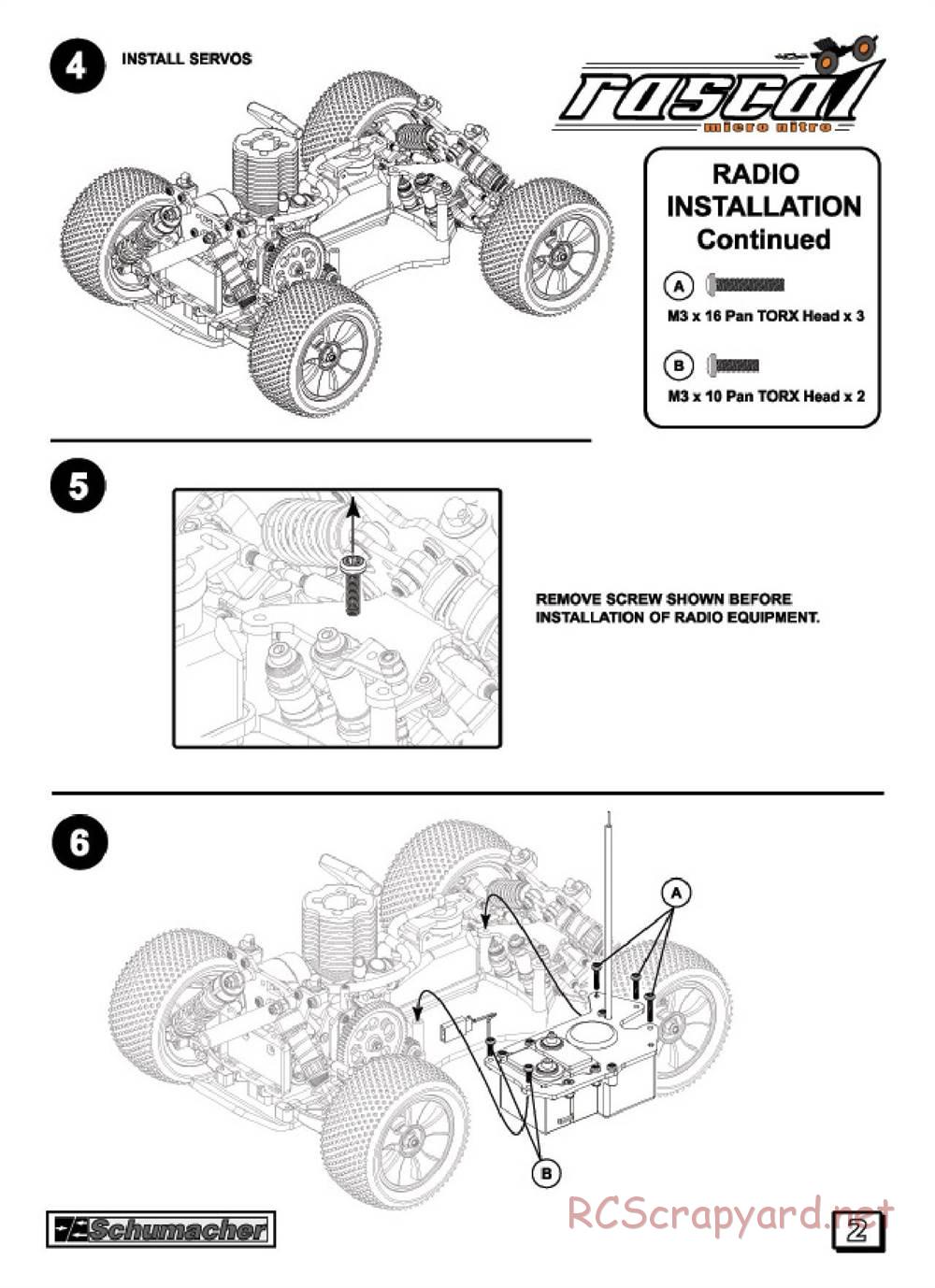 Schumacher - Rascal Micro Nitro - Manual - Page 4