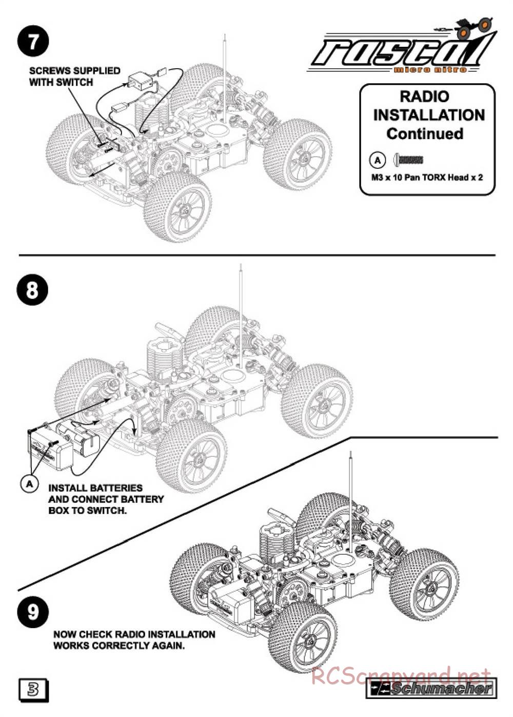 Schumacher - Rascal Micro Nitro - Manual - Page 5