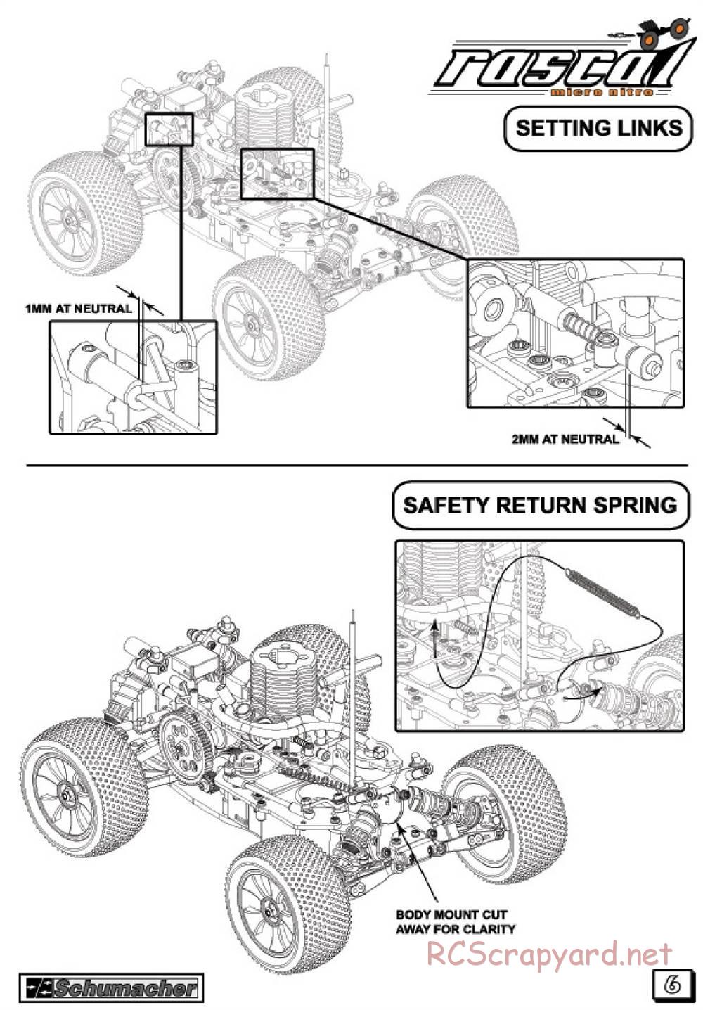 Schumacher - Rascal Micro Nitro - Manual - Page 8