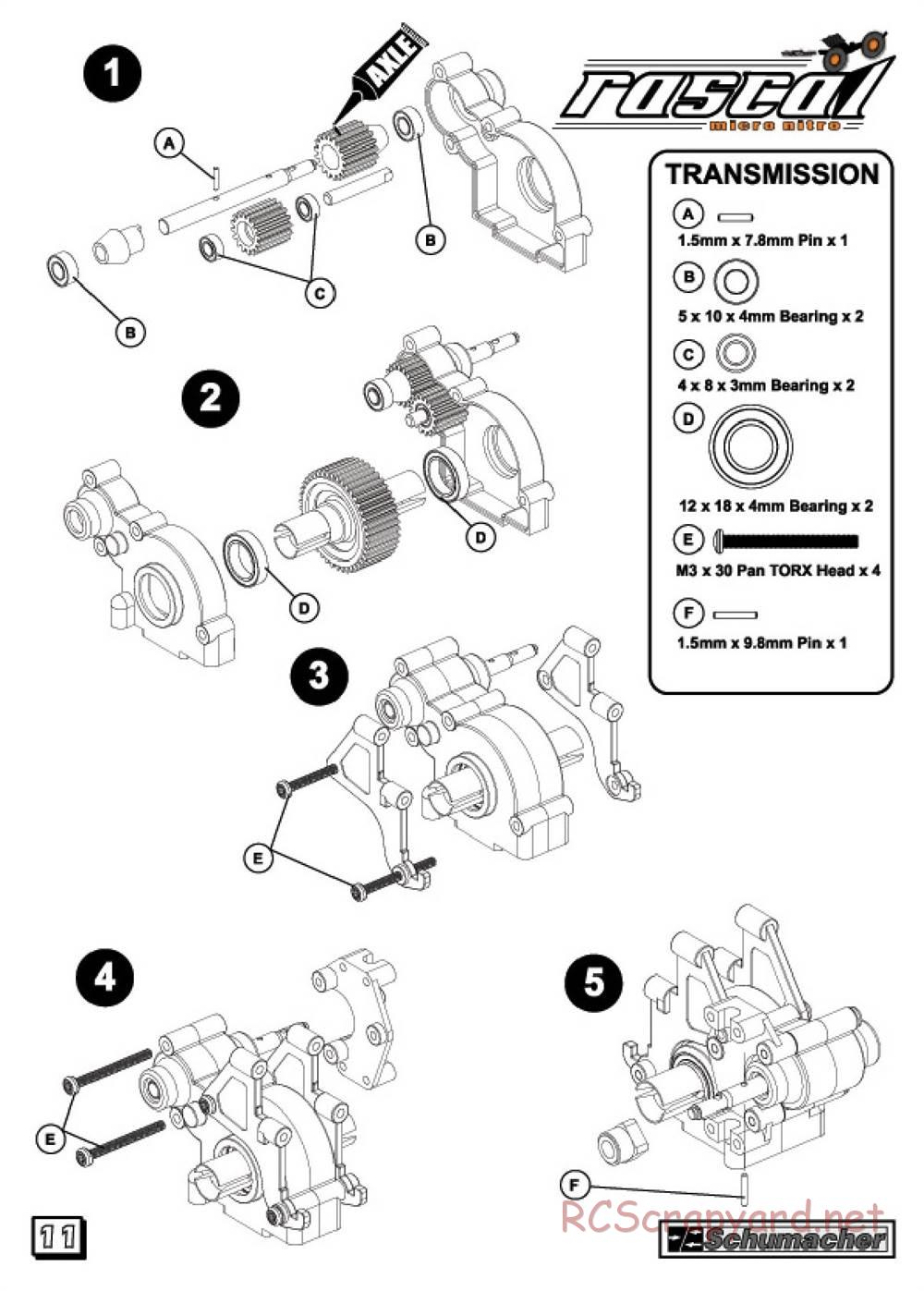 Schumacher - Rascal Micro Nitro - Manual - Page 13