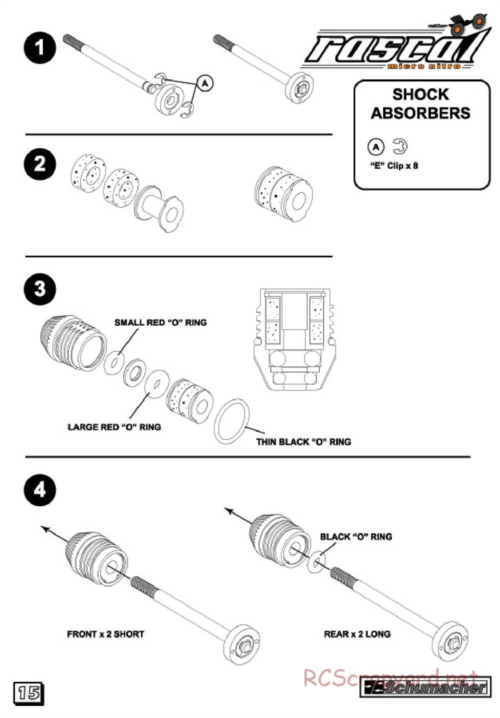 Schumacher - Rascal Micro Nitro - Manual - Page 17