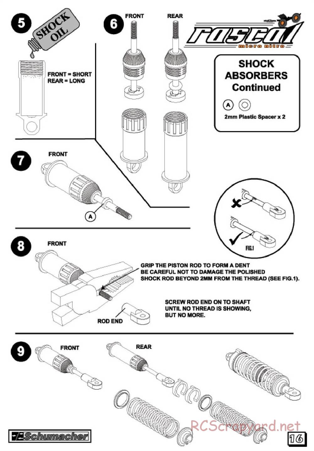 Schumacher - Rascal Micro Nitro - Manual - Page 18