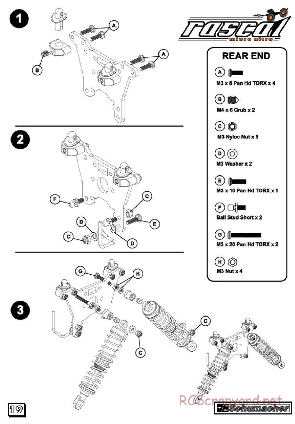Schumacher - Rascal Micro Nitro - Manual - Page 21