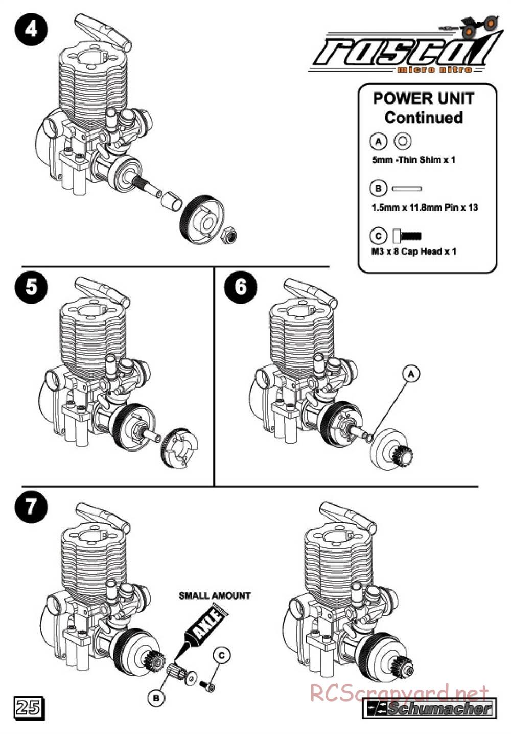 Schumacher - Rascal Micro Nitro - Manual - Page 27