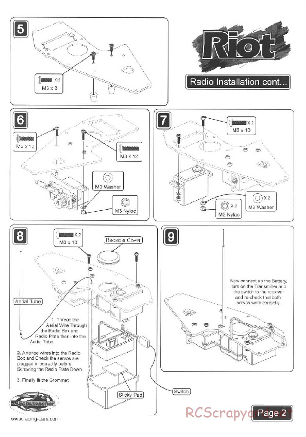 Schumacher - Riot 2 - Manual - Page 4