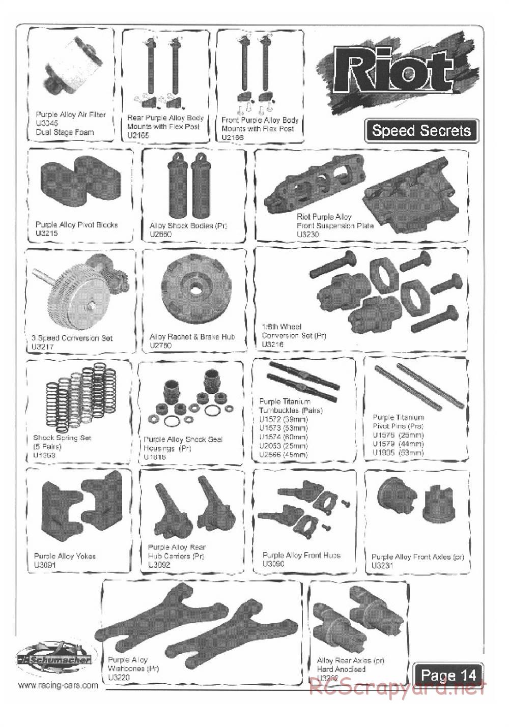 Schumacher - Riot 2 - Manual - Page 16