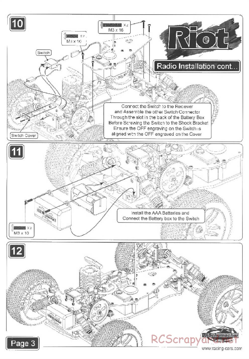 Schumacher - Riot - Manual - Page 5