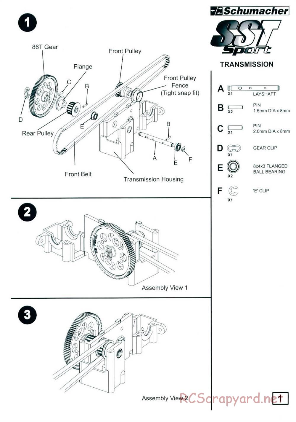 Schumacher - SST Sport - Manual - Page 3