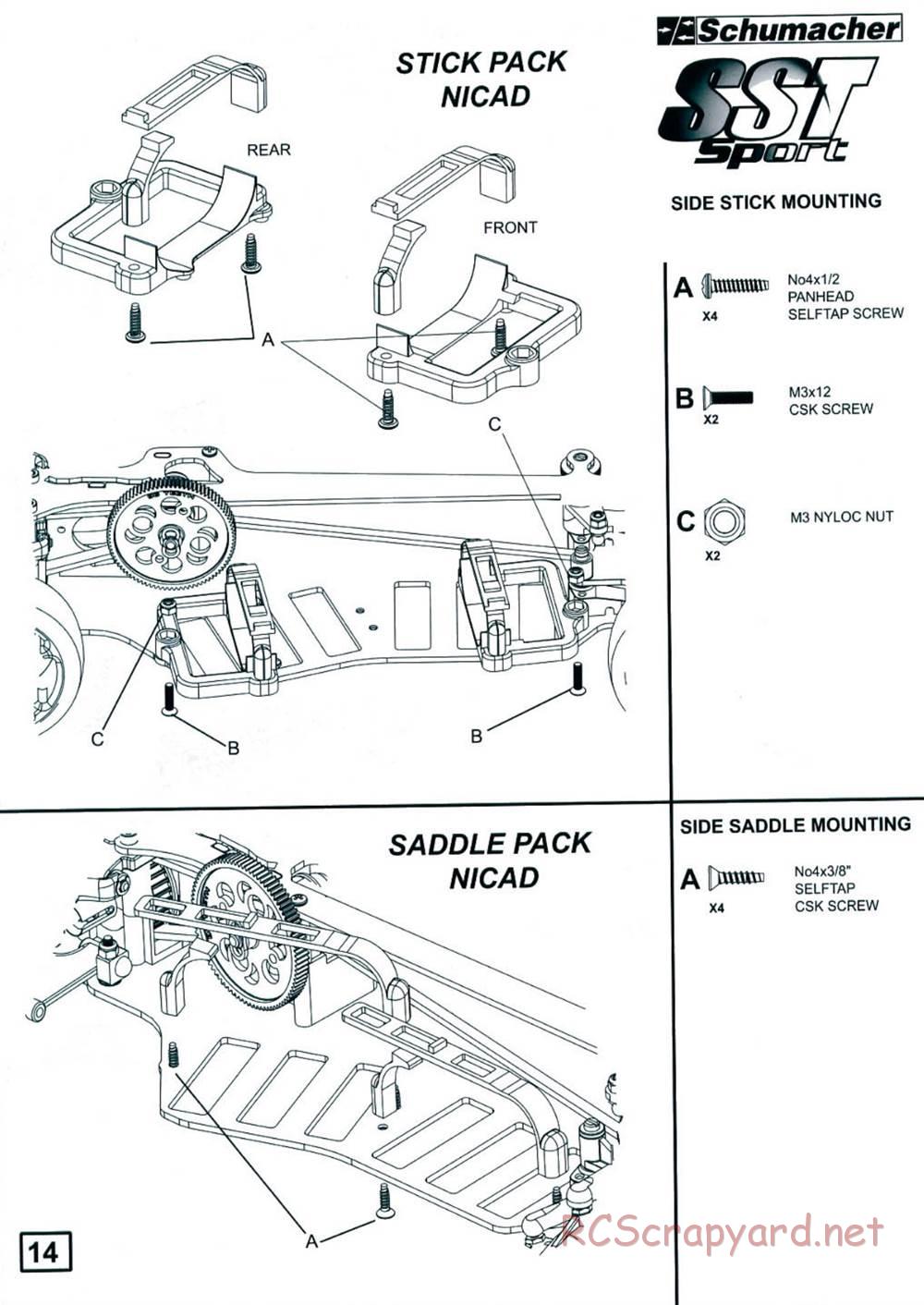 Schumacher - SST Sport - Manual - Page 8