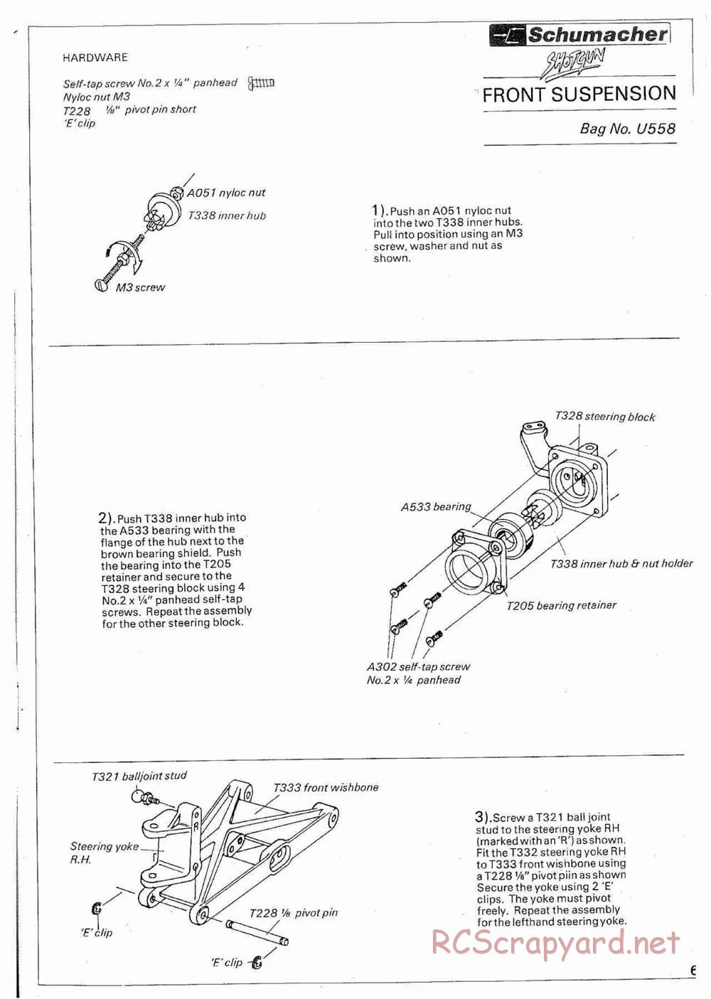 Schumacher - Shotgun - Manual - Page 7